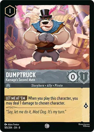 Dumptruck - Karnage's Second Mate 185/204 · Normal (Reign of Jafar)