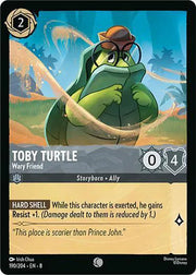 Toby Turtle - Wary Friend 190/204 · Cold Foil (Reign of Jafar)
