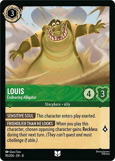 Louis - Endearing Alligator 95/204 · Normal (Reign of Jafar)