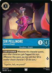 Sir Pellinore - Seasoned Knight 154/204 · Normal (Reign of Jafar)
