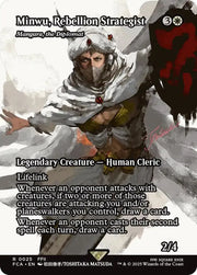 Minwu, Rebellion Strategist - Mangara, the Diplomat (Showcase) 25 · Normal (Universes Beyond: FINAL FANTASY: Through the Ages)