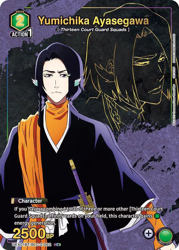 Yumichika Ayasegawa (C*) UEX01BT/BLC-2-062 (BLEACH: Thousand-Year Blood War Vol.2)