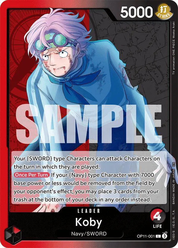 Koby OP11-001 · Normal (A Fist of Divine Speed)