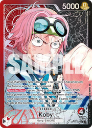 Koby (Alternate Art) OP11-001 (A Fist of Divine Speed)