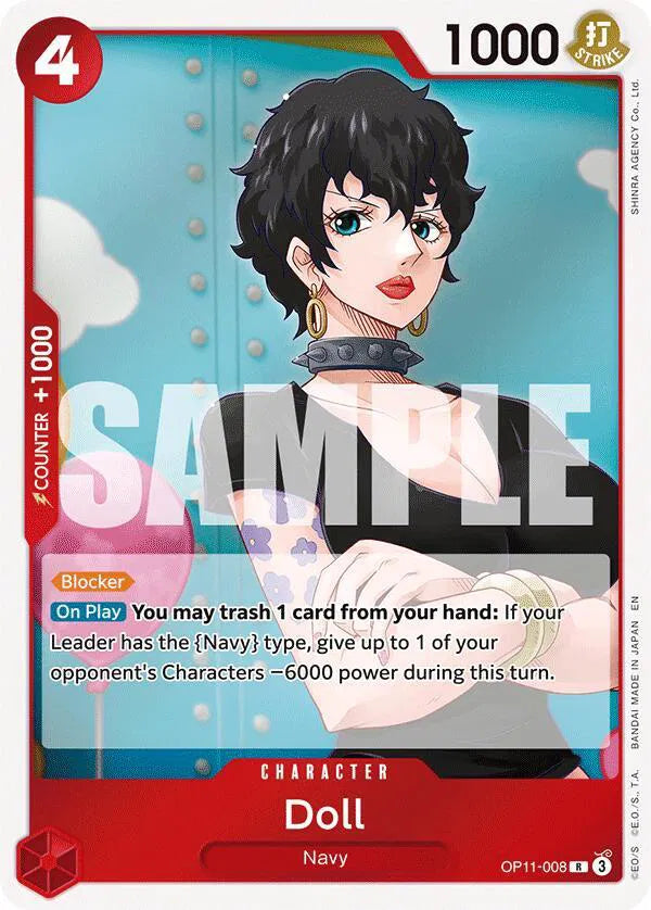 Doll OP11-008 · Foil (A Fist of Divine Speed)