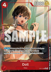 Doll (Alternate Art) OP11-008 · Foil (A Fist of Divine Speed)