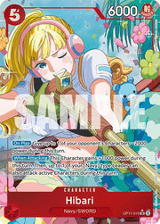 Hibari (Alternate Art) OP11-010 · Foil (A Fist of Divine Speed)