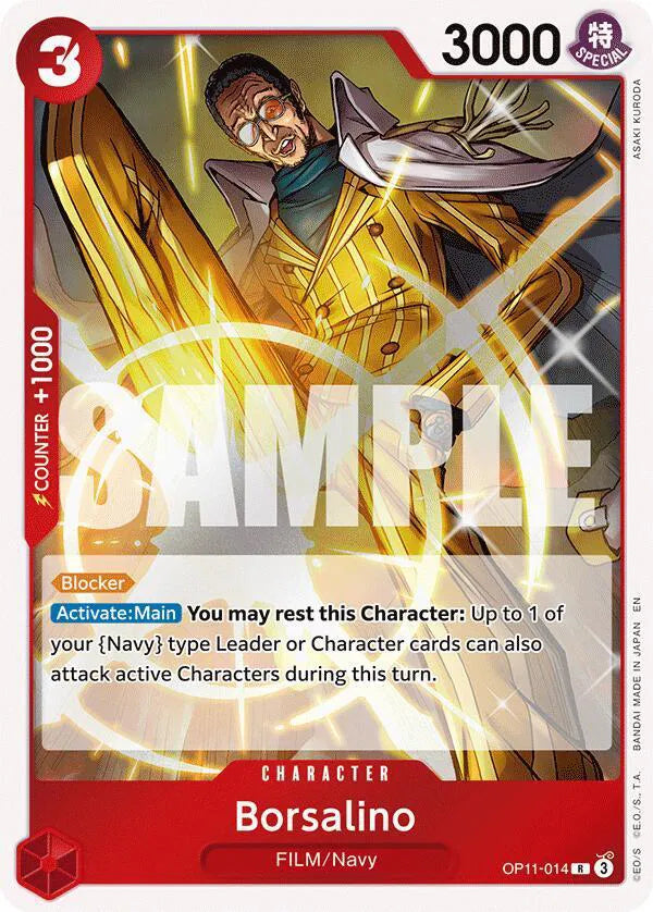 Borsalino OP11-014 · Foil (A Fist of Divine Speed)