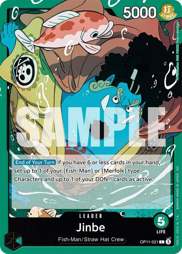 Jinbe (021) OP11-021 (A Fist of Divine Speed)