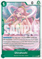 Shirahoshi (030) OP11-030 · Foil (A Fist of Divine Speed)