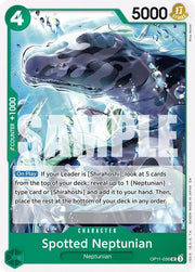 Spotted Neptunian OP11-036 (A Fist of Divine Speed)