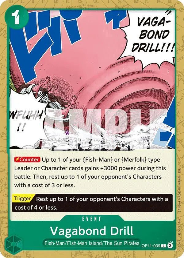 Vagabond Drill OP11-039 (A Fist of Divine Speed)