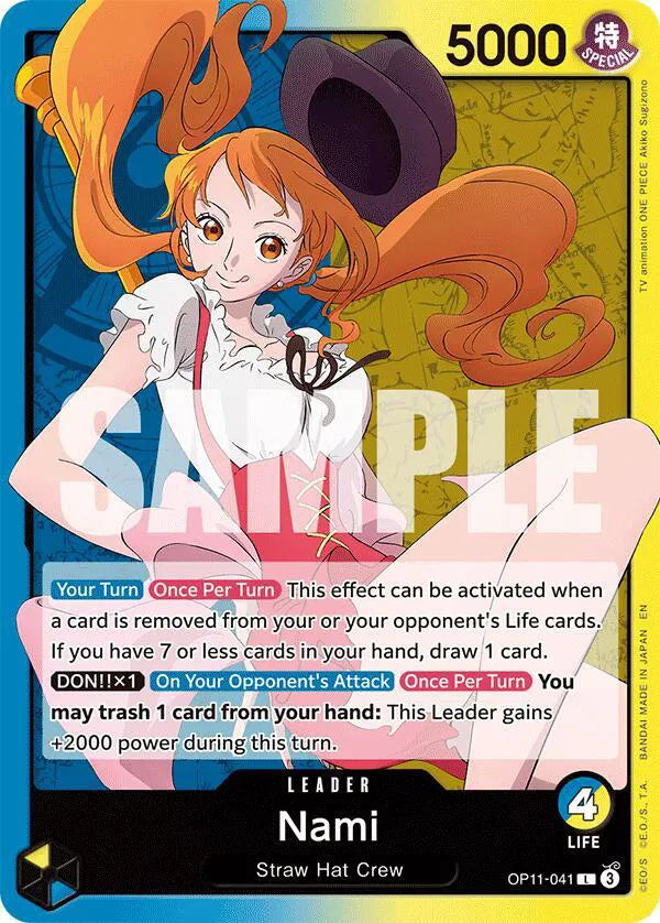 Nami (041) OP11-041 (A Fist of Divine Speed)