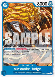 Vinsmoke Judge OP11-044 (A Fist of Divine Speed)