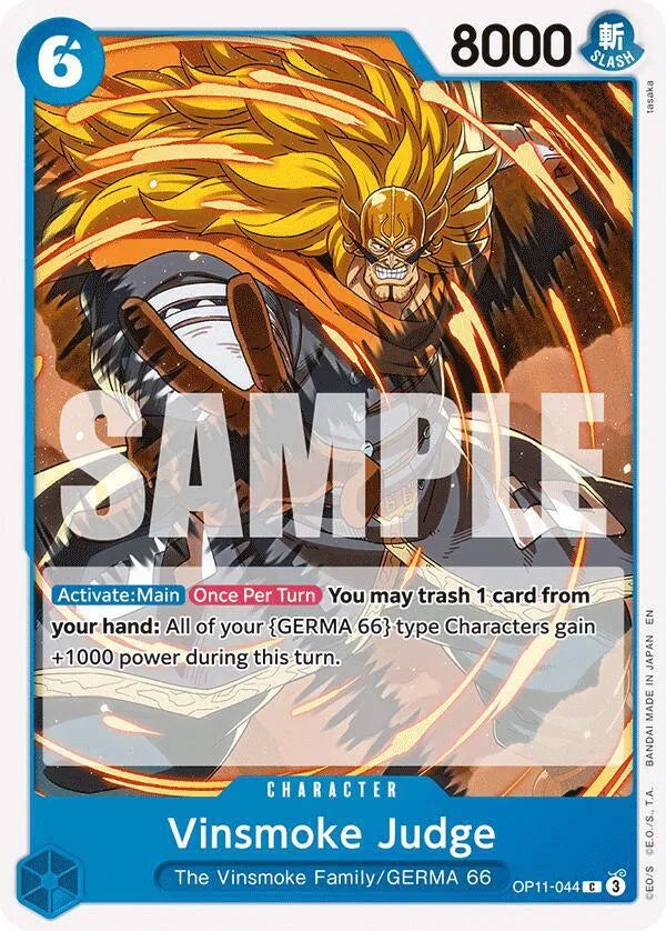 Vinsmoke Judge OP11-044 (A Fist of Divine Speed)