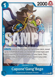 Capone"Gang"Bege (048) OP11-048 · Foil (A Fist of Divine Speed)