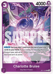 Charlotte Brulee OP11-069 (A Fist of Divine Speed)