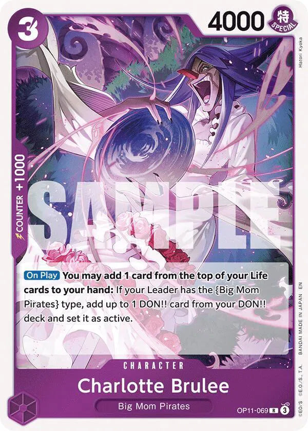 Charlotte Brulee OP11-069 (A Fist of Divine Speed)