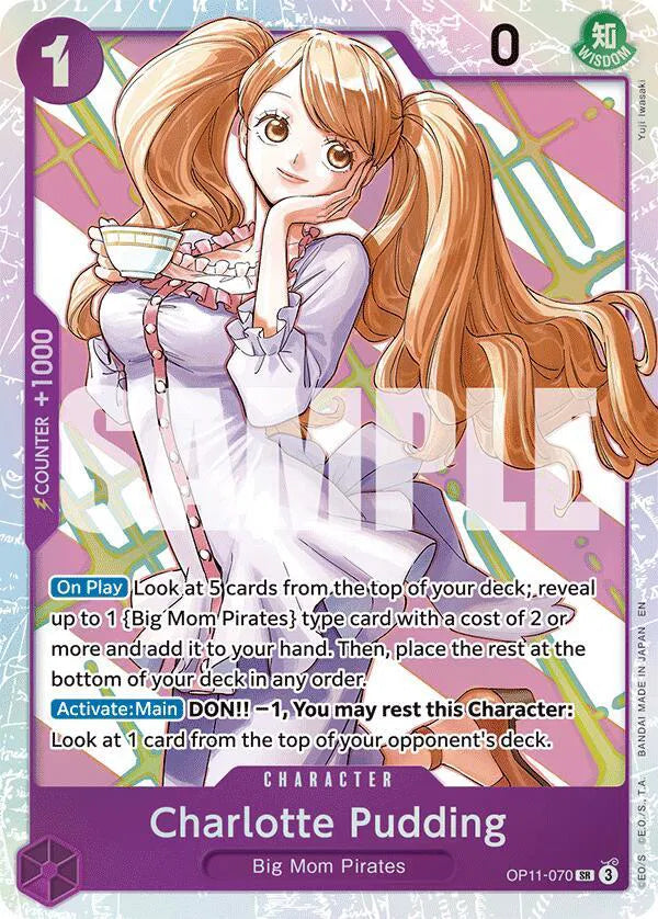 Charlotte Pudding OP11-070 SR (A Fist of Divine Speed)