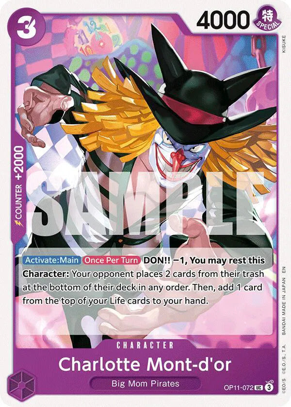 Charlotte Mont-d'or OP11-072 (A Fist of Divine Speed)