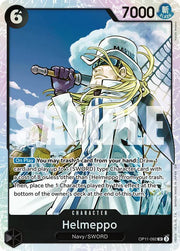 Helmeppo OP11-092 · Foil (A Fist of Divine Speed)