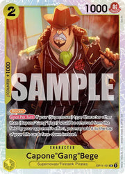 Capone"Gang"Bege OP11-101 SR (A Fist of Divine Speed)