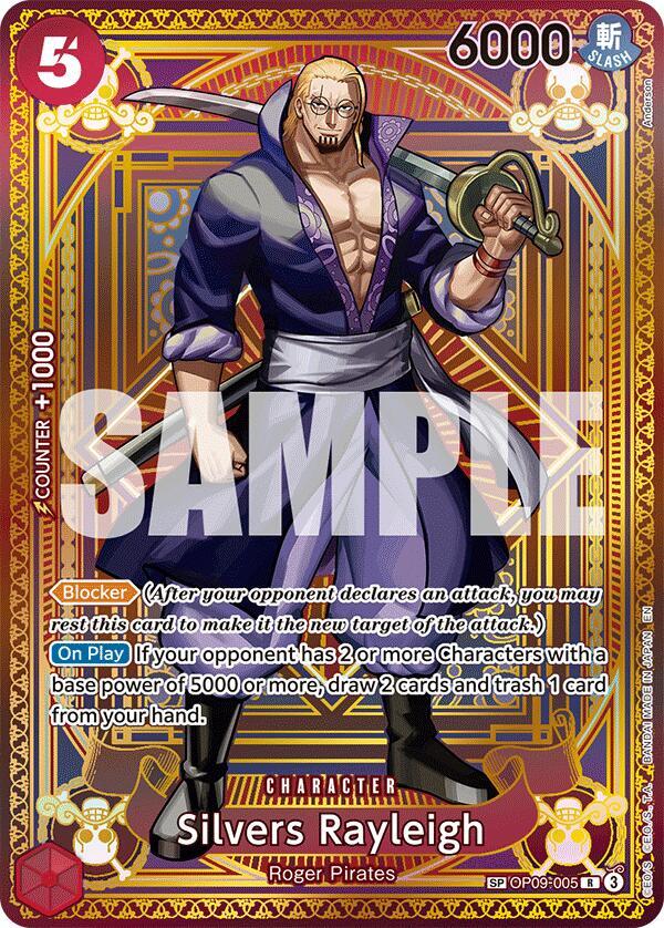 Silvers Rayleigh (SP) OP09-005 (A Fist of Divine Speed)