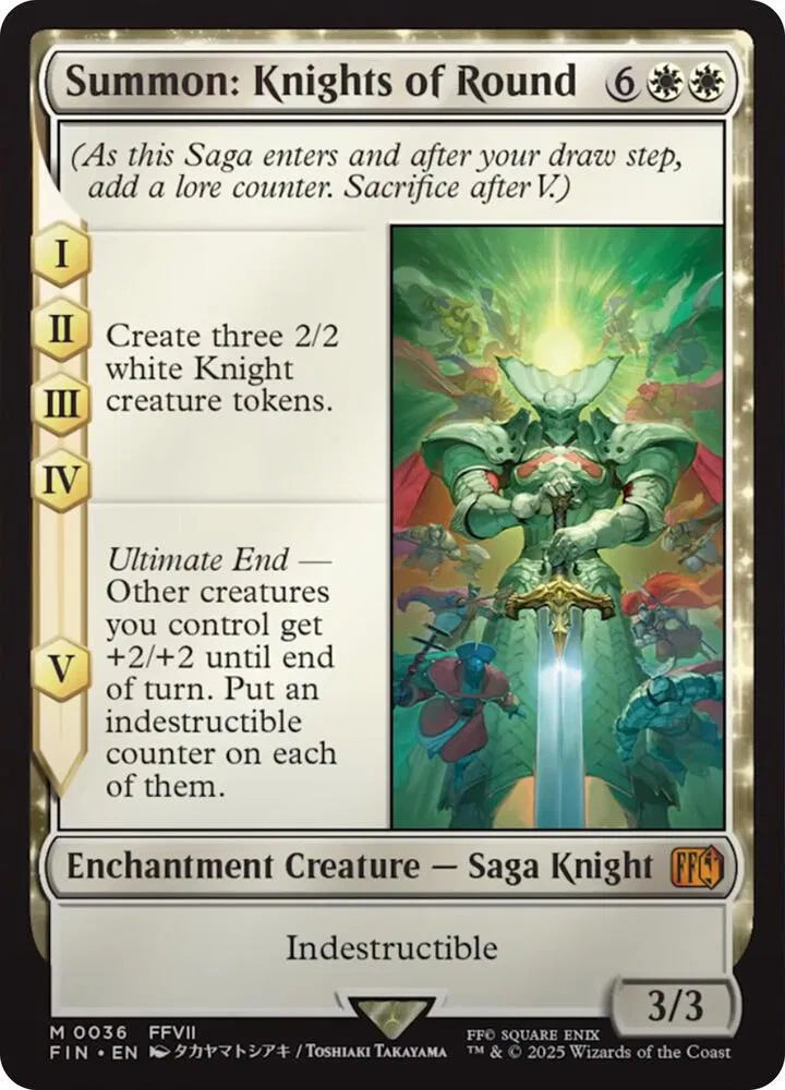 Summon: Knights of Round 36 · Normal (Universes Beyond: FINAL FANTASY)