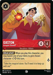 Gaston - Arrogant Showoff 129/204 · Normal (Reign of Jafar)