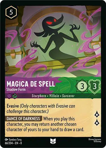 Magica De Spell - Shadow Form 66/204 · Normal (Reign of Jafar)