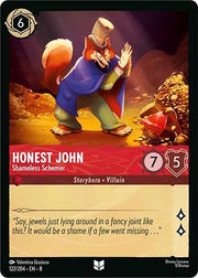 Honest John - Shameless Schemer 122/204 · Normal (Reign of Jafar)