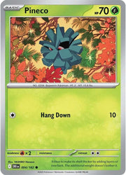 Pineco 004/182 · Reverse Holofoil (Destined Rivals)