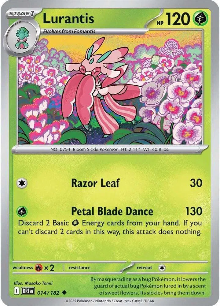 Lurantis 014/182 · Reverse Holofoil (Destined Rivals)