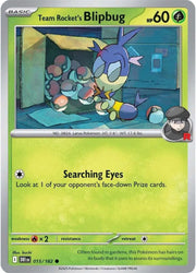 Team Rocket's Blipbug 015/182 · Normal (Destined Rivals)