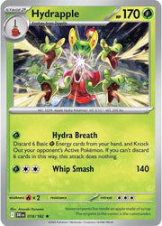 Hydrapple 018/182 · Holofoil (Destined Rivals)