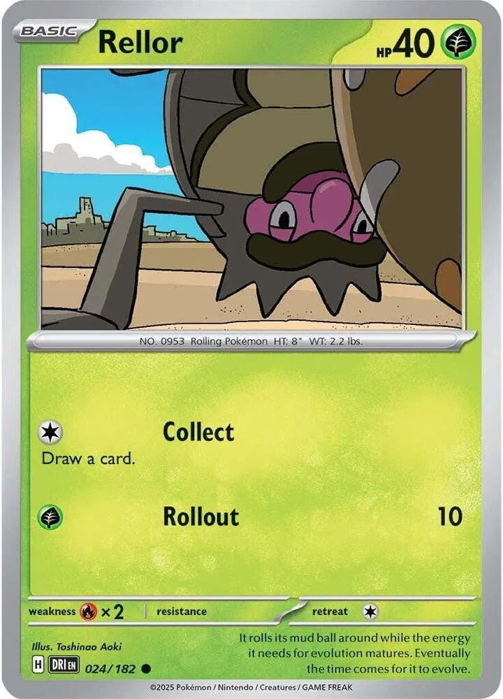 Rellor 024/182 · Reverse Holofoil (Destined Rivals)