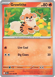Growlithe - 027/182 - Normal