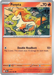 Ponyta 029/182 · Reverse Holofoil (Destined Rivals)