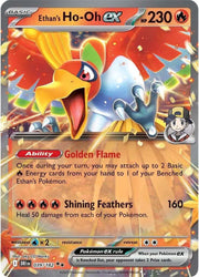 Ethan's Ho-oh ex 039/182 · Holofoil (Destined Rivals)