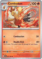 Combusken 041/182 · Reverse Holofoil (Destined Rivals)