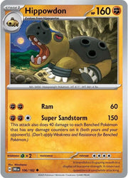 Hippowdon 106/182 · Reverse Holofoil (Destined Rivals)