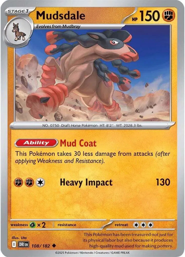 Mudscale - 108/182 - Reverse Holofoil
