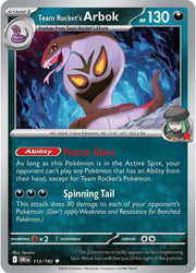 Team Rocket's Arbok 113/182 · Normal (Destined Rivals)