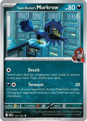 Team Rocket's Murkrow 127/182 · Reverse Holofoil (Destined Rivals)