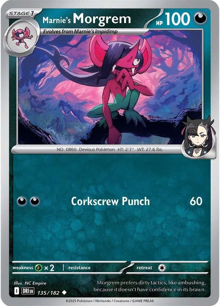 Marnie's Morgrem 135/182 · Normal (Destined Rivals)