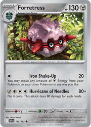 Forretress 140/182 · Reverse Holofoil (Destined Rivals)