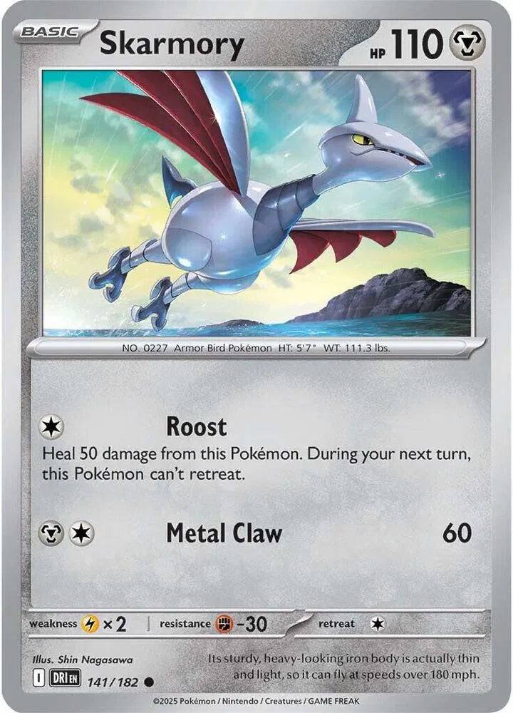 Skarmory - 141/182 - Normal