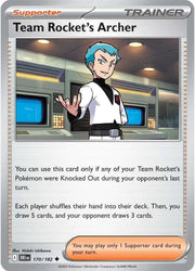 Team Rocket's Archer 170/182 (Destined Rivals)