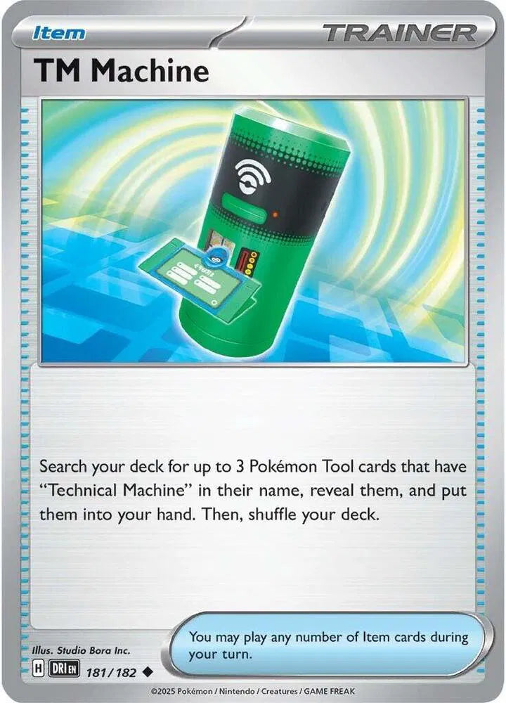 TM Machine 181/182 · Reverse Holofoil (Destined Rivals)