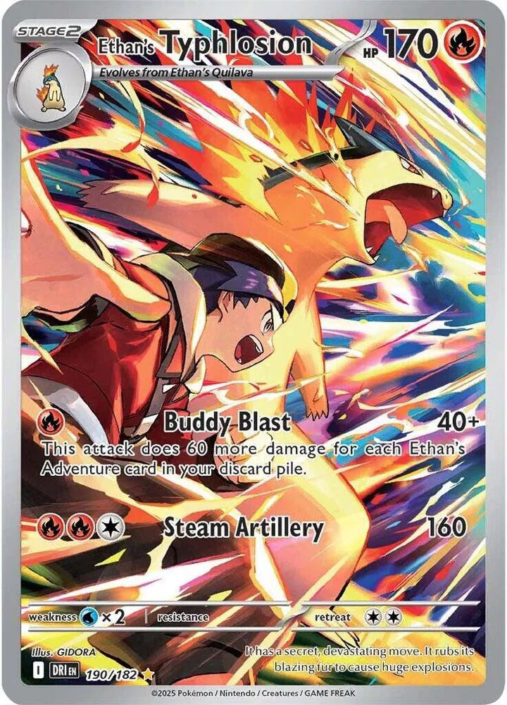 Ethan's Typhlosion 190/182 (Destined Rivals)